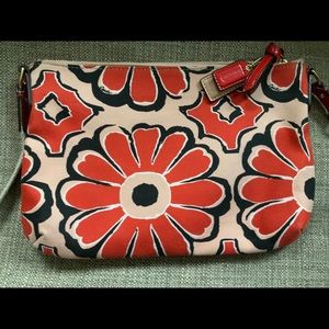 Coach Poppy Floral Scarf pattern crossbody